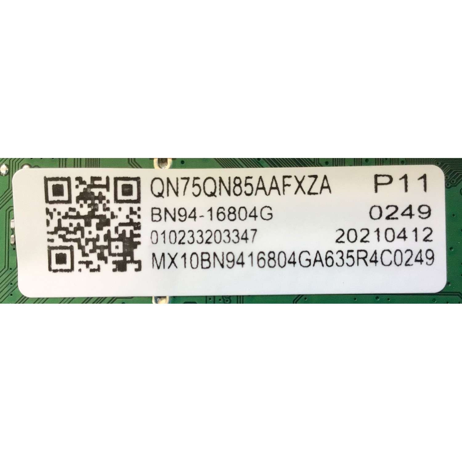 MAIN PARA TV SAMSUNG NUMERO DE PARTE BN94-16804G / BN41-02855A / BN97-18127A / PANEL CY-TA075FMEV1H / MODELO QN75QN85AAFXZA BA01 / QN75QN85AAFXZA / QN75QN85AAF - Imagen 2